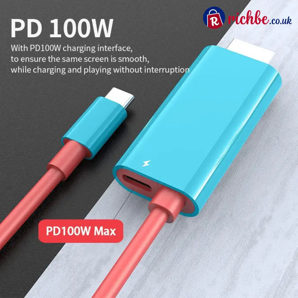 🔥HOT SALE🔥USB-C to HDMI Adapter Cable for Switch - Hot Sale