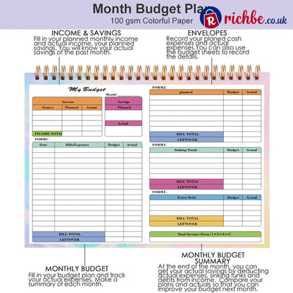 Household Expense Book – Daily & Weekly Budget Planner