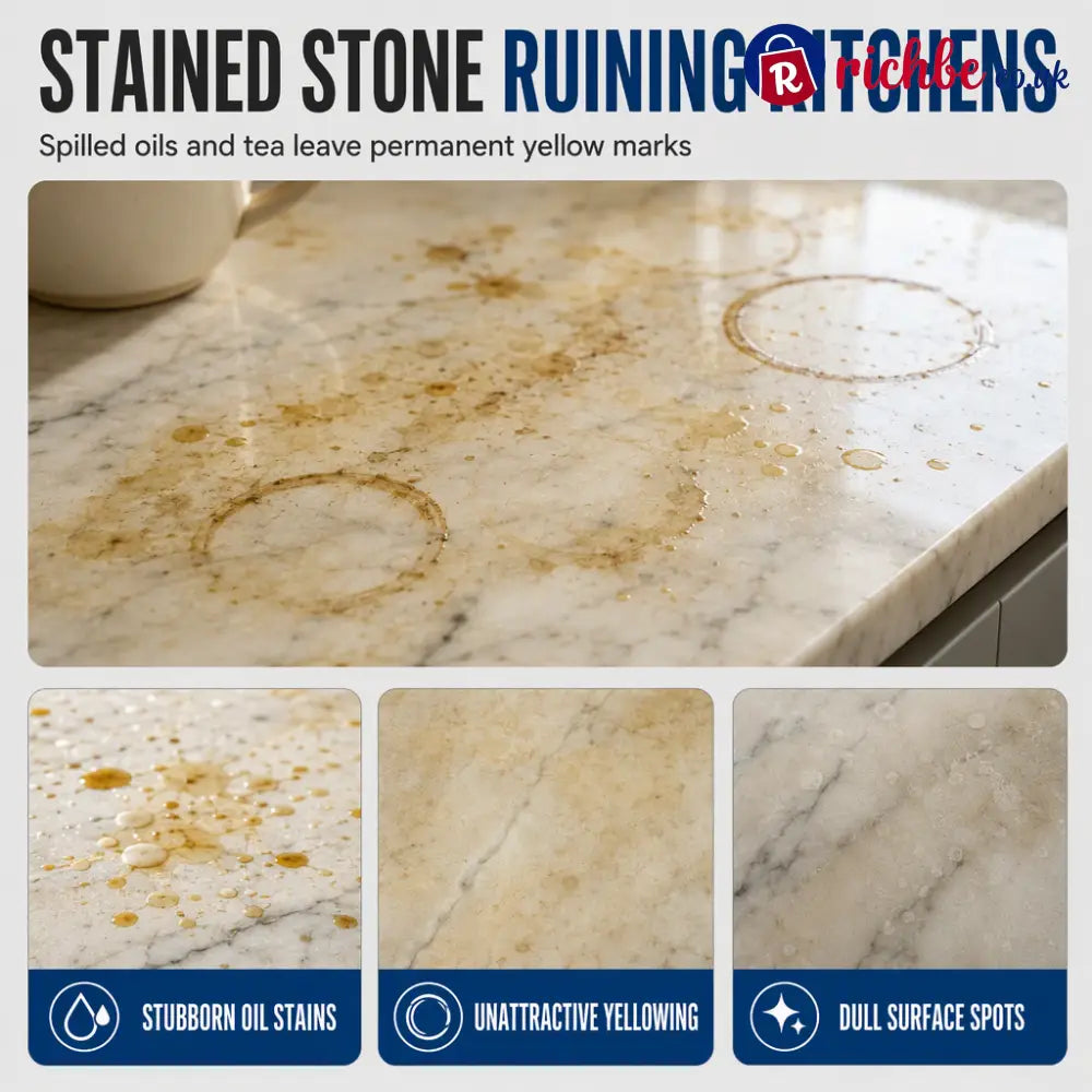 Household Stone Stain Remover & Cleaner - 380ml - Hot Sale