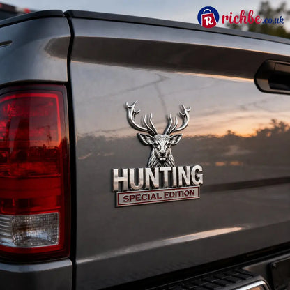 🦌 HUNTING Special Edition 3D Chrome Metal Car Emblem