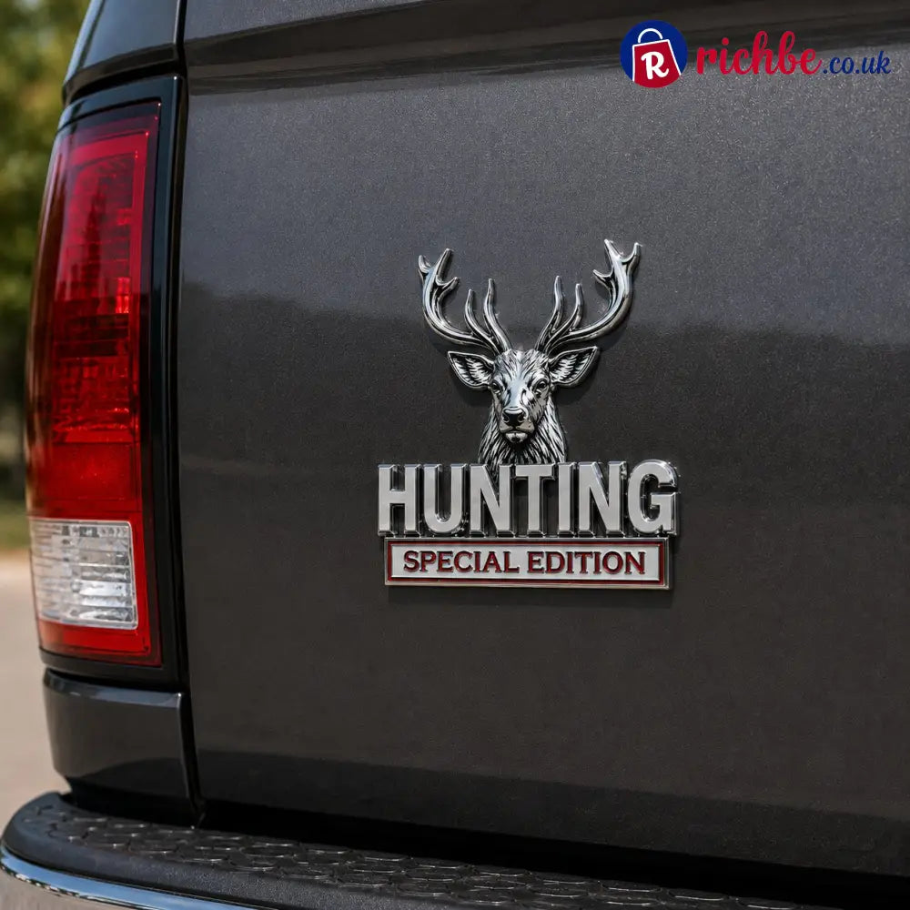 🦌 HUNTING Special Edition 3D Chrome Metal Car Emblem