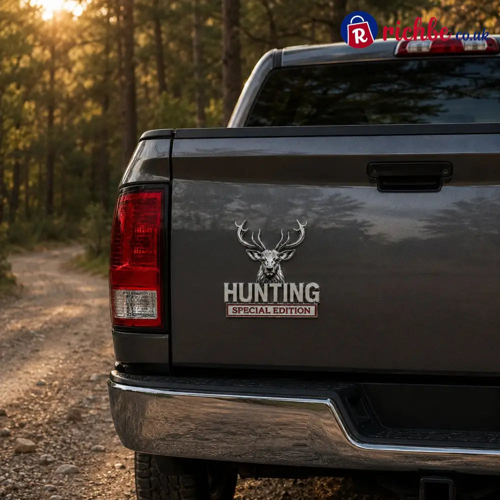 🦌 HUNTING Special Edition 3D Chrome Metal Car Emblem
