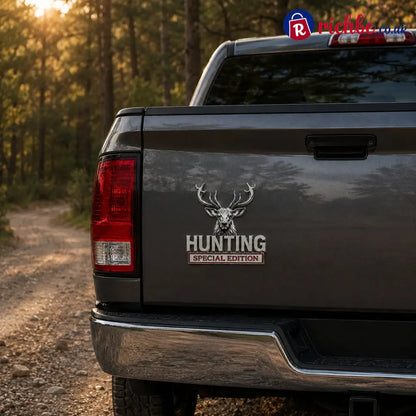 🦌 HUNTING Special Edition 3D Chrome Metal Car Emblem