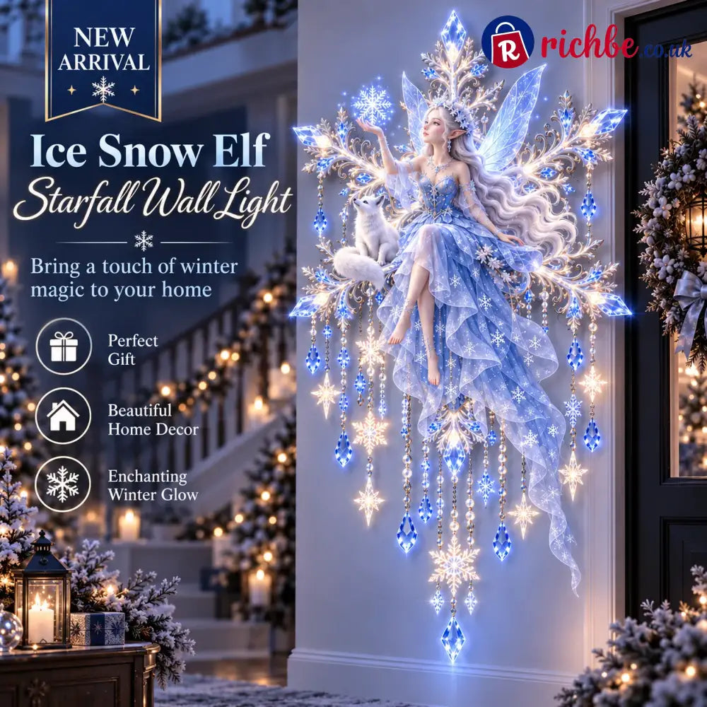 ❄️Ice Snow Elf Starfall Wall Light - Decoration