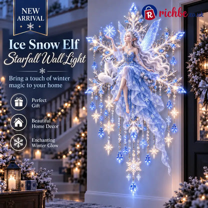❄️Ice Snow Elf Starfall Wall Light - Decoration