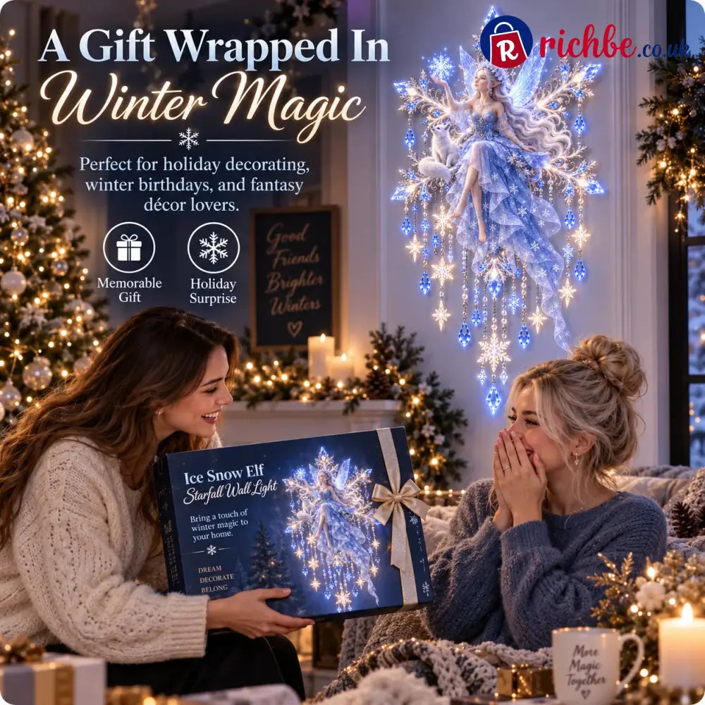 ❄️Ice Snow Elf Starfall Wall Light - Decoration