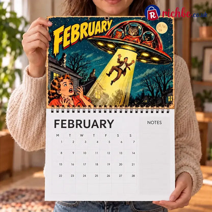 👽🐱If Cats Were Aliens 2027 Calendar