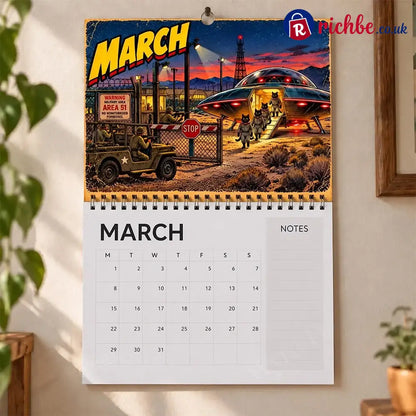 👽🐱If Cats Were Aliens 2027 Calendar