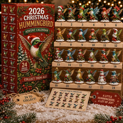 🐦2026 Christmas Hummingbird Advent Calendar – Every Day Brings New Surprises 🎄✨