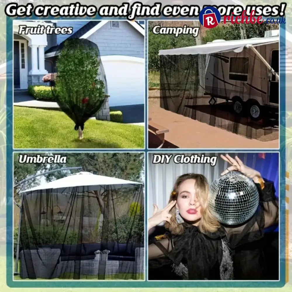 Insect Netting Mesh for Garden and Patio Protection - Tools & Gadgets