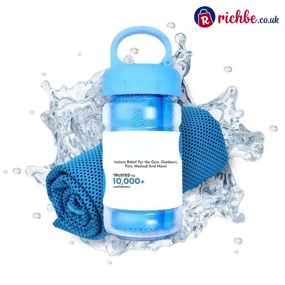 ❄️ Instant Cooling Towel – Quick Dry Sports Towel for Gym Travel & Outdoor Activities - Hot sale