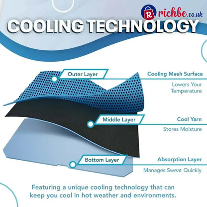 ❄️ Instant Cooling Towel – Quick Dry Sports Towel for Gym Travel & Outdoor Activities - Hot sale