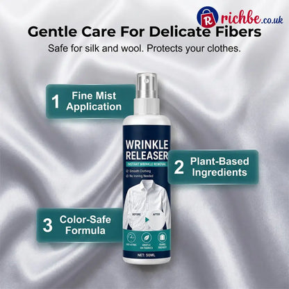 👔✨ Instant wrinkle release – no iron travel-ready static-free & fresh. - 222£¨Çå½ࣩ