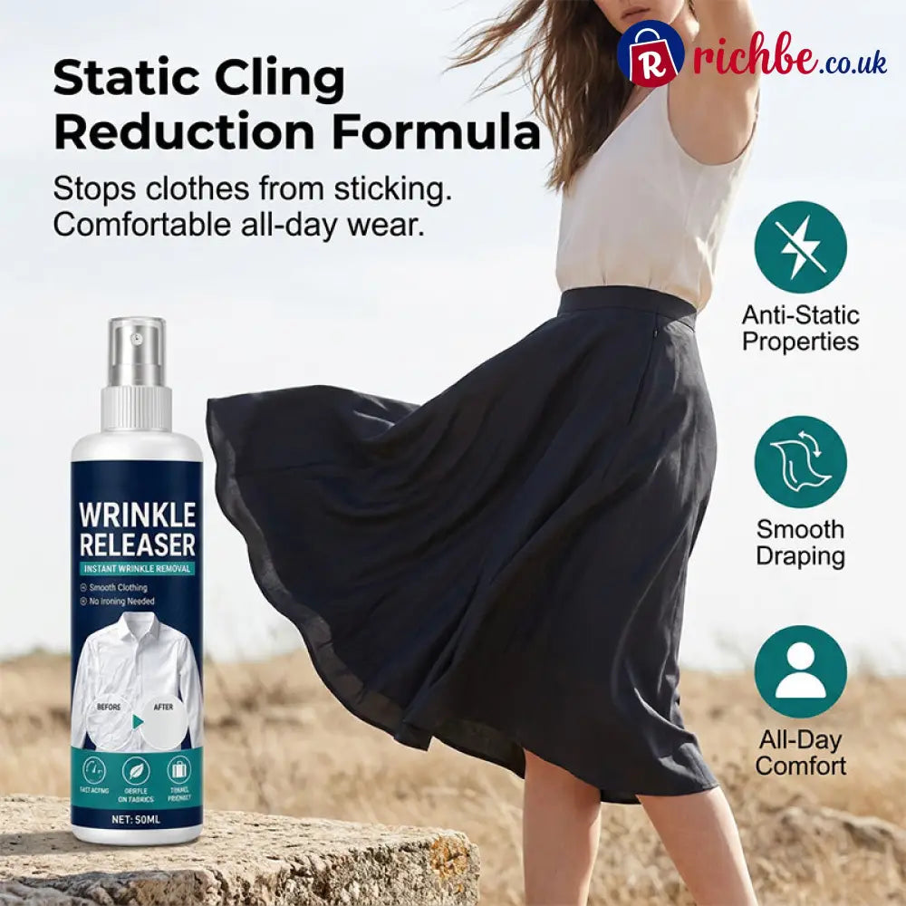 👔✨ Instant wrinkle release – no iron travel-ready static-free & fresh. - 222£¨Çå½ࣩ