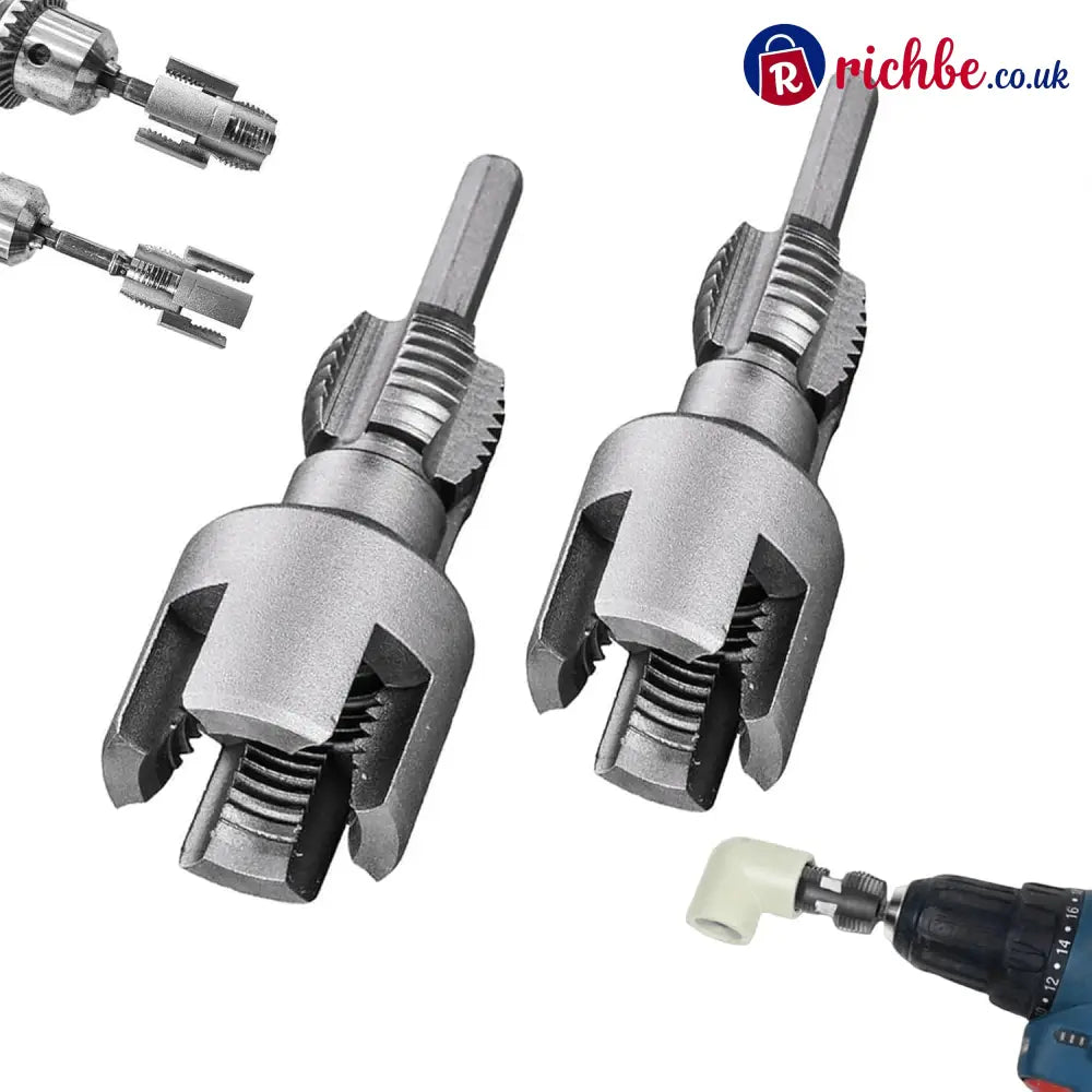 🔥Integrated Internal & External Pipe Threading Tool - 🔥1/2’’ + 3/4’’ Set