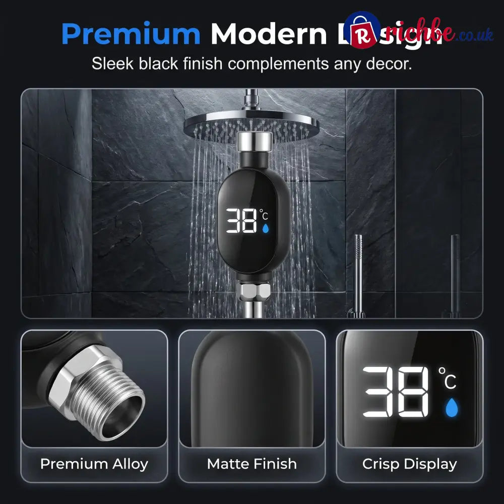 Intelligent Led Shower Thermometer - Buy 1