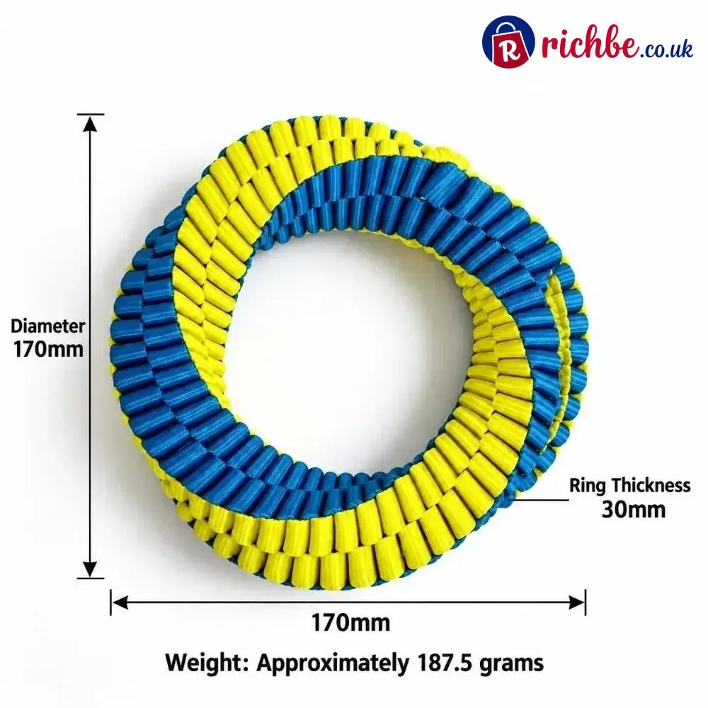 Interactive Nylon Rope Dog Toy 🐶🪢