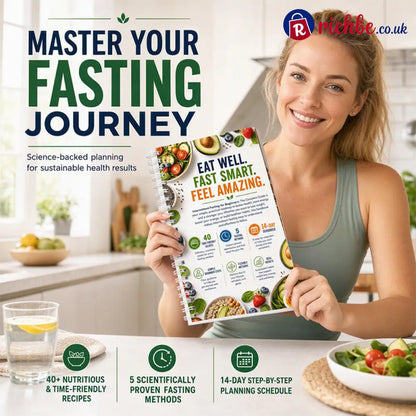 📖🥗 Intermittent Fasting Guide for Beginners – 14-Day Starter Plan with 40+ Recipes - White - Houseware & Kitchen