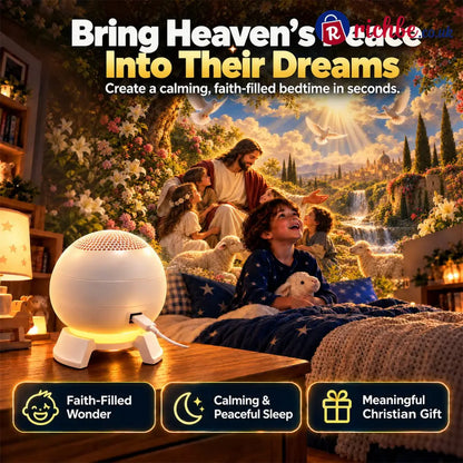 ✝️ Jesus Loves the Little Children 5D Projection Light – Fill Your Home With Christ’s Love & Heavenly Peace