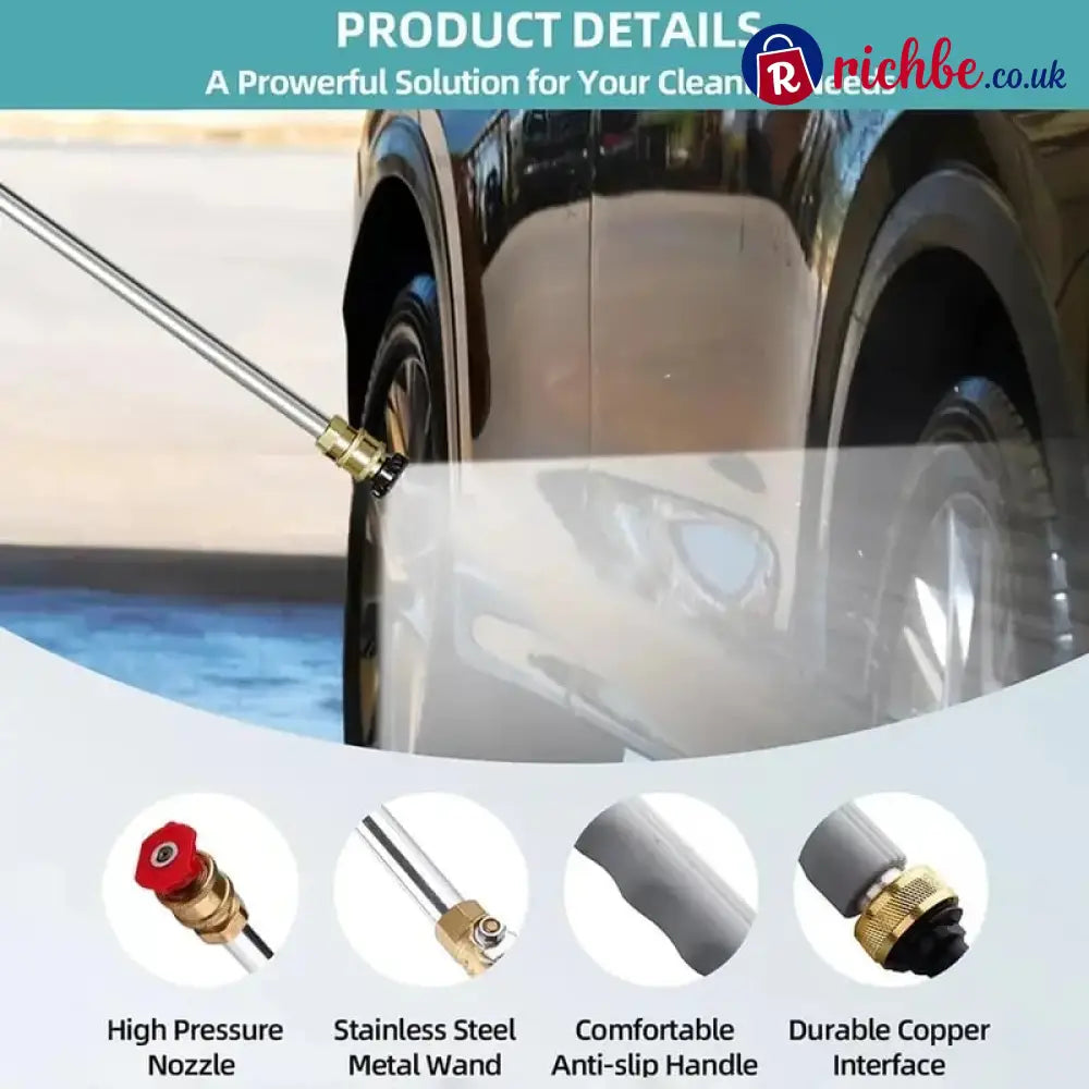 Jet Nozzle Power Washer for Garden Hose