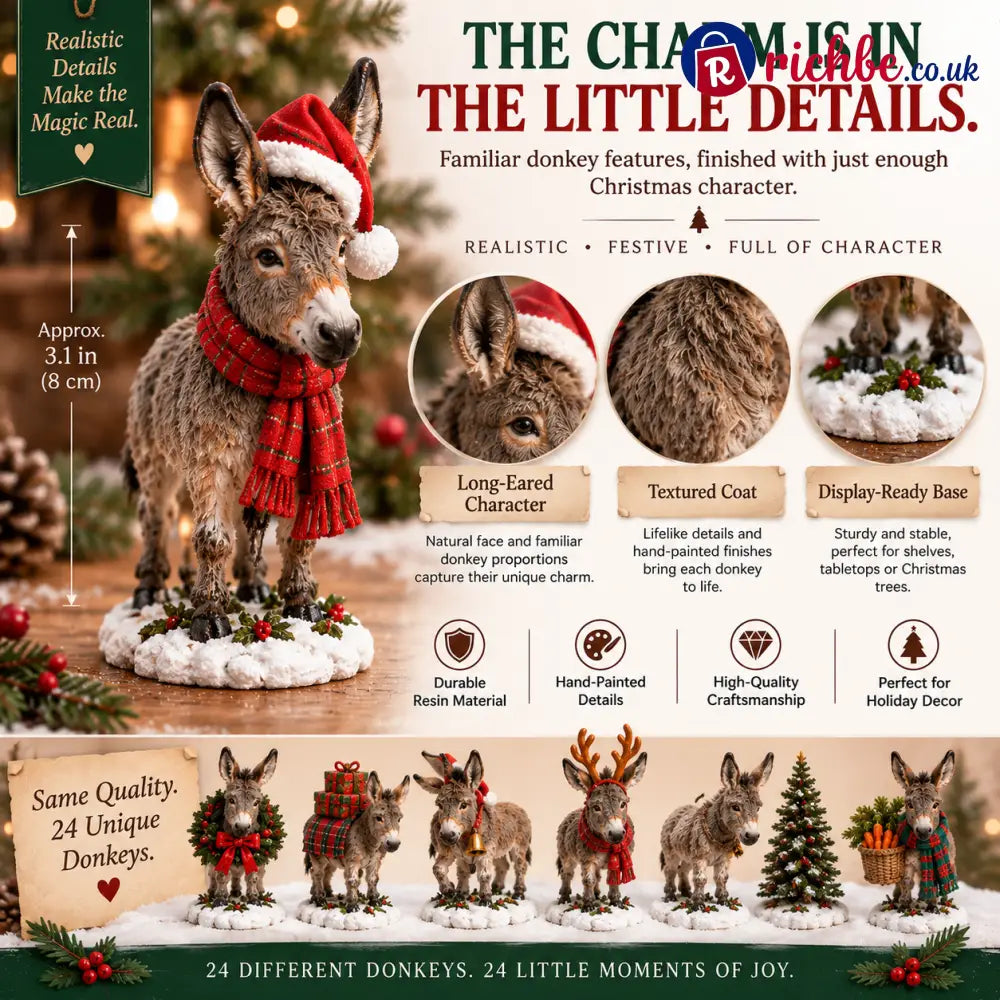 Kind Ears Brighter Days, 24-Day Donkey Christmas Collection