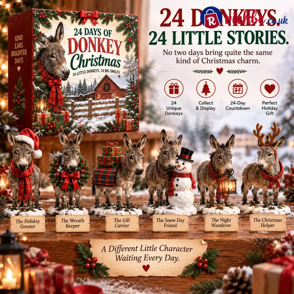 Kind Ears Brighter Days, 24-Day Donkey Christmas Collection