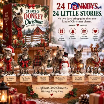 Kind Ears Brighter Days, 24-Day Donkey Christmas Collection