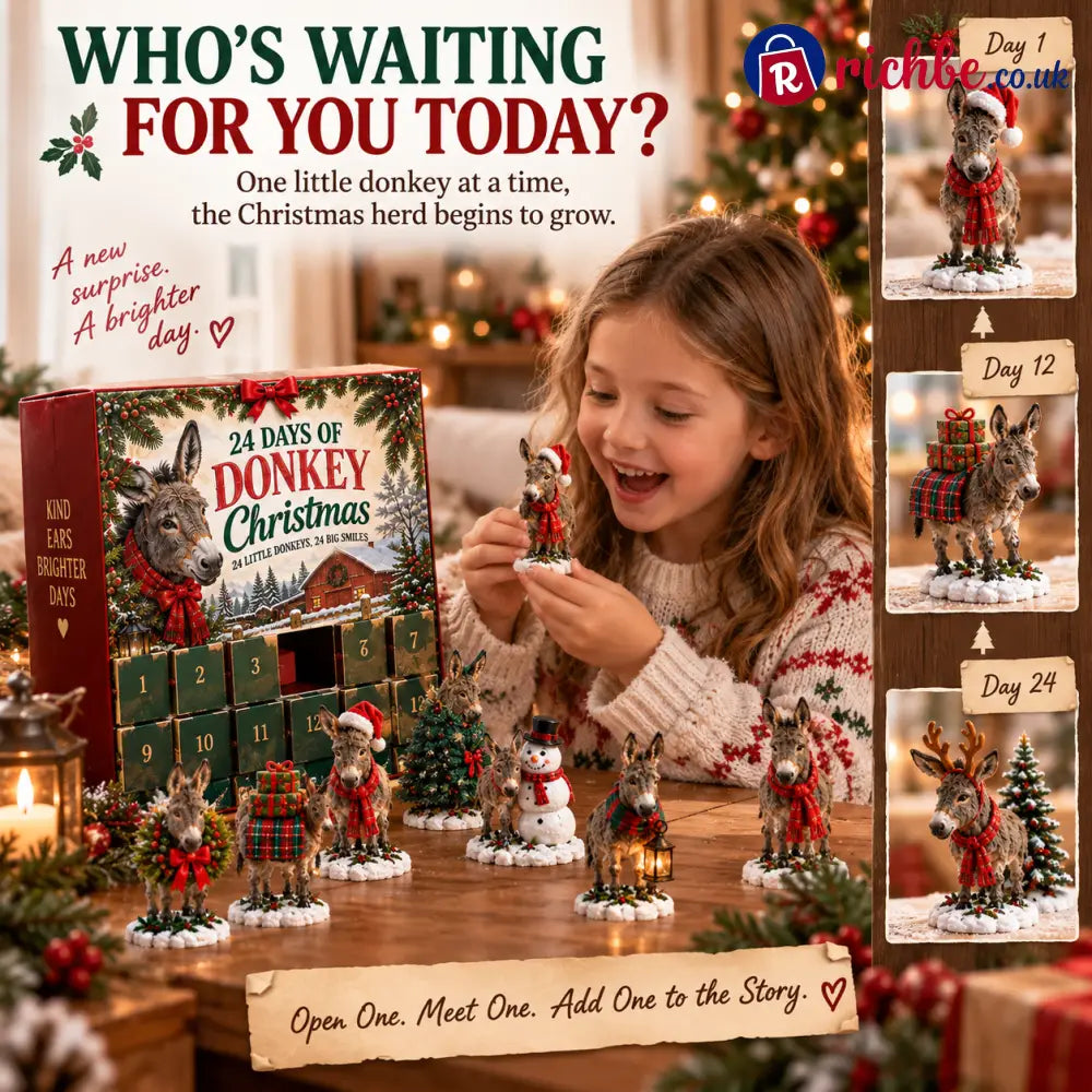 Kind Ears Brighter Days, 24-Day Donkey Christmas Collection