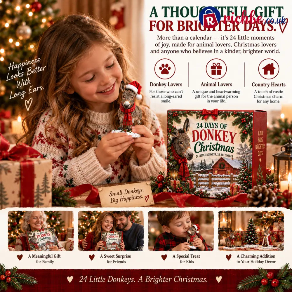 Kind Ears Brighter Days, 24-Day Donkey Christmas Collection