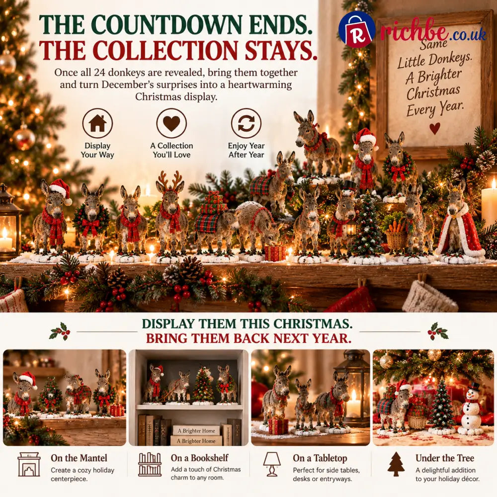 Kind Ears Brighter Days, 24-Day Donkey Christmas Collection