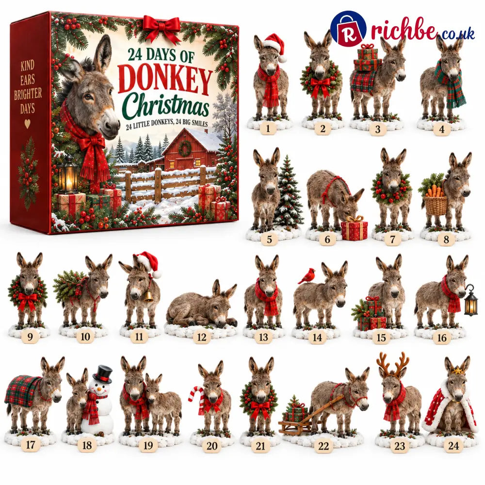 Kind Ears Brighter Days, 24-Day Donkey Christmas Collection