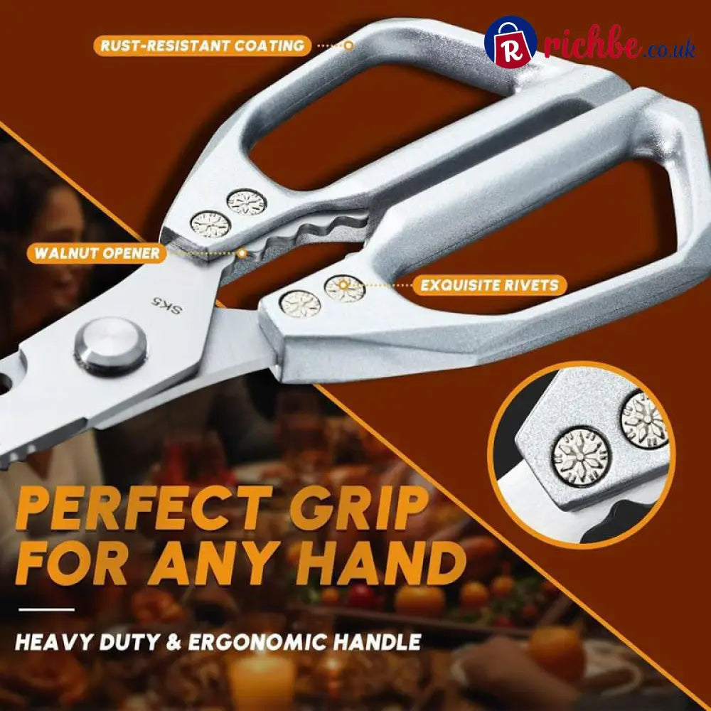 Kitchen Scissors All Purpose - Stainless Steel Kitchen Shears