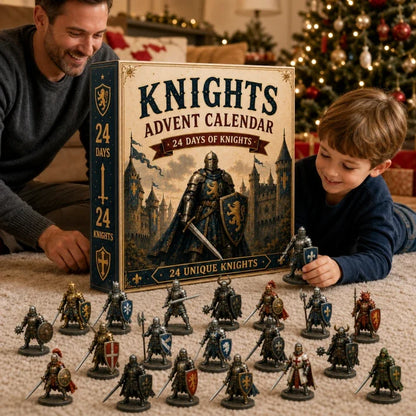 ⏳ Last Day 49% OFF – ⚔️🏰 Knights Advent Calendar 2026 | 24 Days of Knights with 24 Unique Medieval Warrior Figurines & Fantasy Collectibles 🎄🛡️