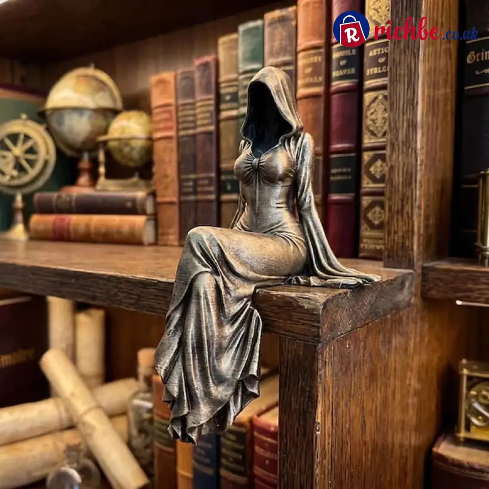 🪄Lady Reaper - Ethereal Hooded Figure Sculpture - S