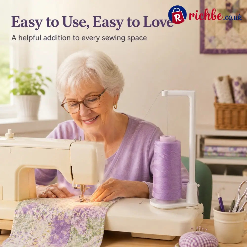 🧵Large Capacity Thread Spool Stand🪡(Compatible With Most Sewing Machines In Markets)