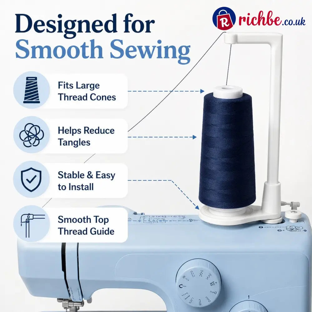 🧵Large Capacity Thread Spool Stand🪡(Compatible With Most Sewing Machines In Markets)