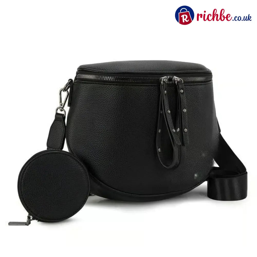 Large Fanny Pack Crossbody Sling Bags👜 - Black