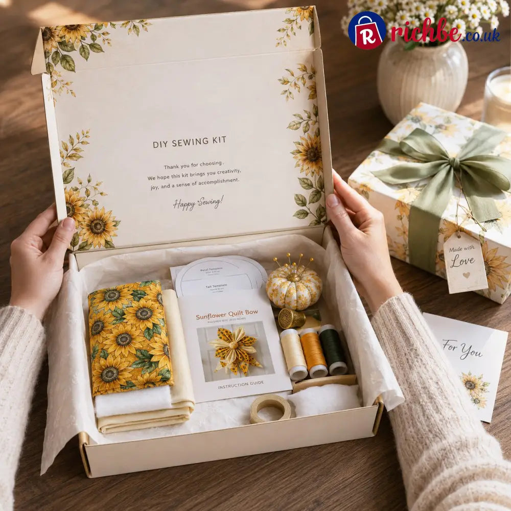 Large Patchwork Bow Sewing Kit - 2