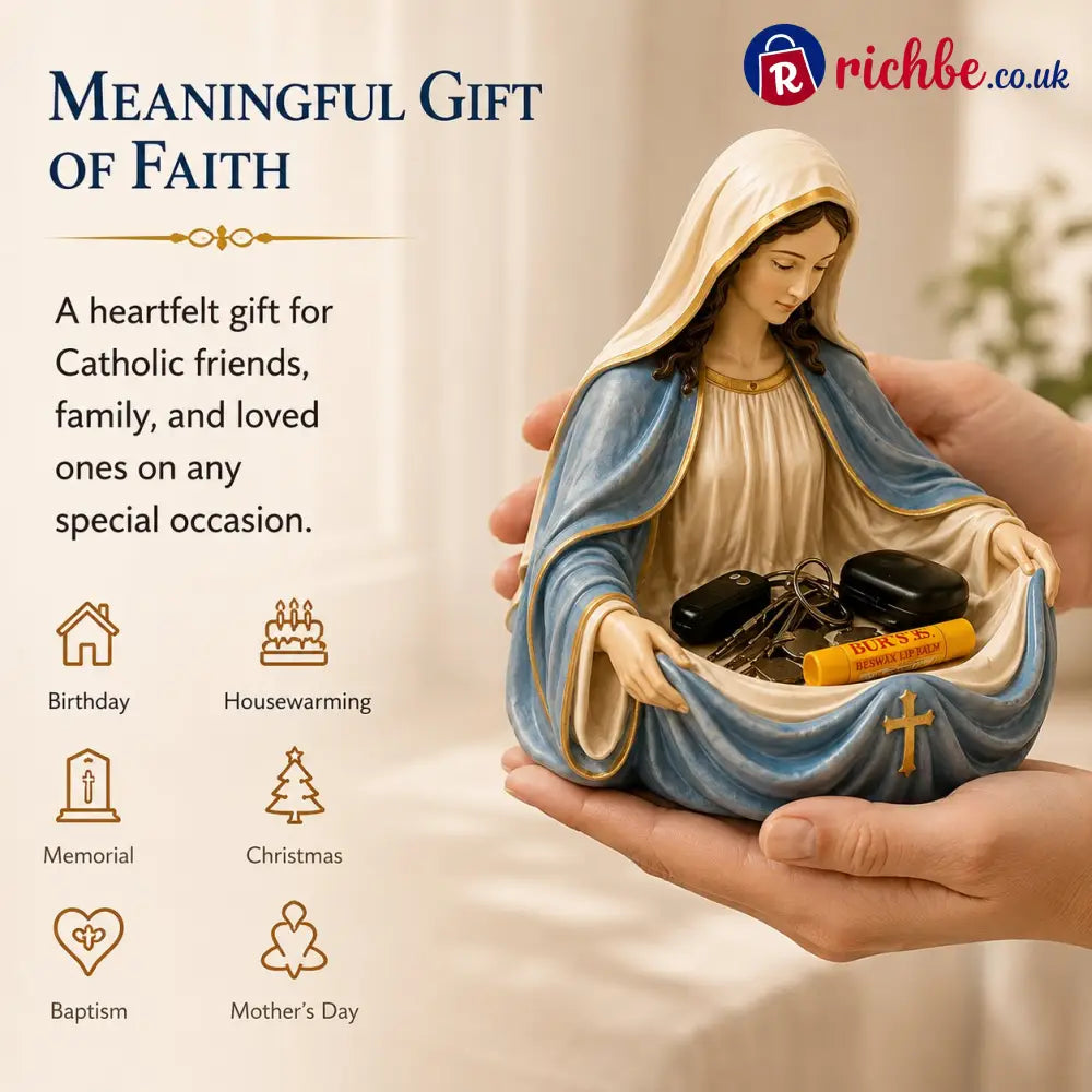 🔥Last Day 40% OFF - Handmade Virgin Mary Catch-All Bowl
