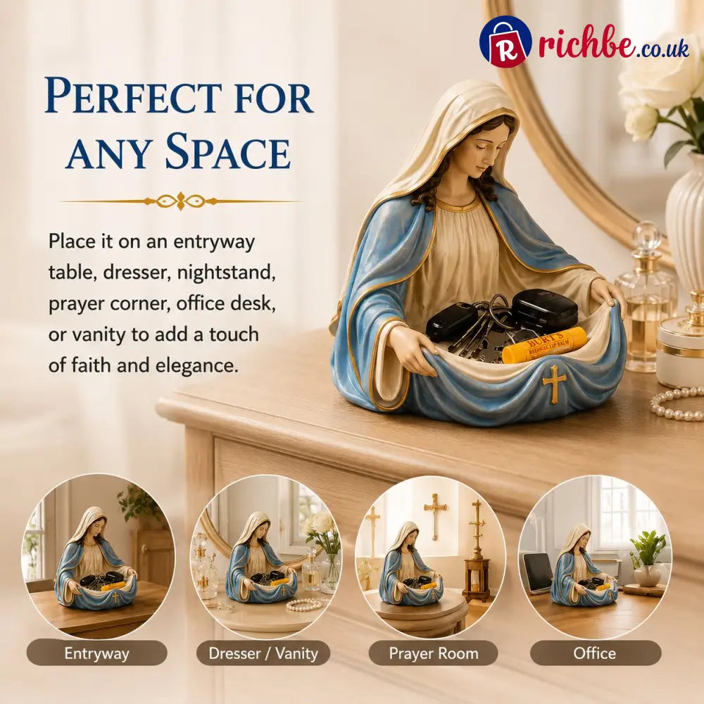 🔥Last Day 40% OFF - Handmade Virgin Mary Catch-All Bowl
