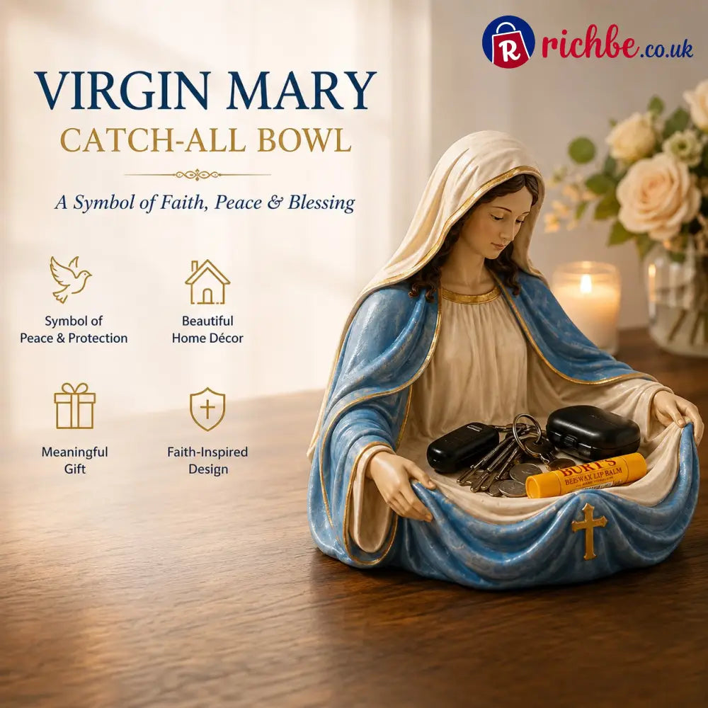 🔥Last Day 40% OFF - Handmade Virgin Mary Catch-All Bowl
