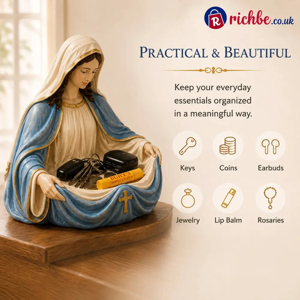 🔥Last Day 40% OFF - Handmade Virgin Mary Catch-All Bowl