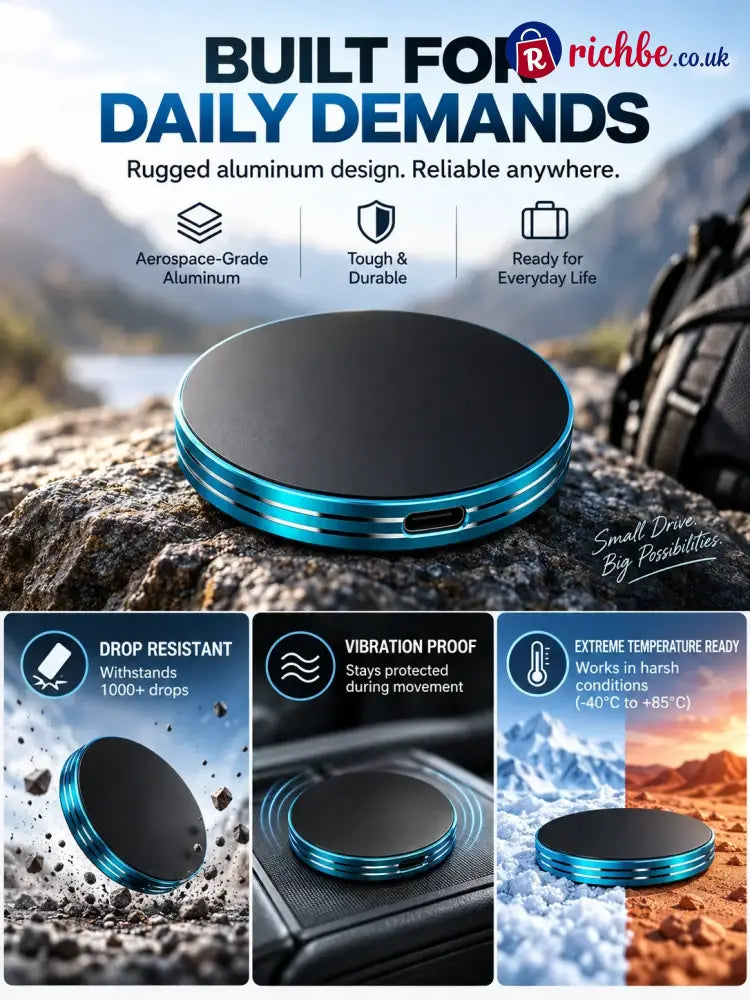 🔥 LAST DAY 48% OFF-Magnetic Portable SSD – Anti-Lost External Solid State Drive