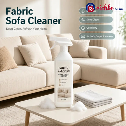 ⏰LAST DAY 48% OFF -Waterless Fabric & Upholstery Cleaner Spray - 500ml (16.9 fl oz) / Buy 1 - Houseware & Kitchen