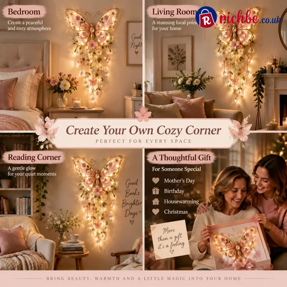 🔥last Day 49% 🦋butterfly Garden Light