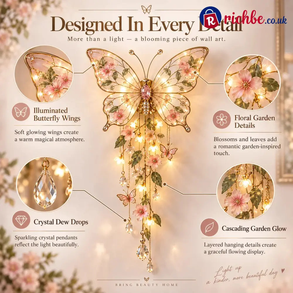🔥Last Day 49% 🦋Butterfly Garden Light