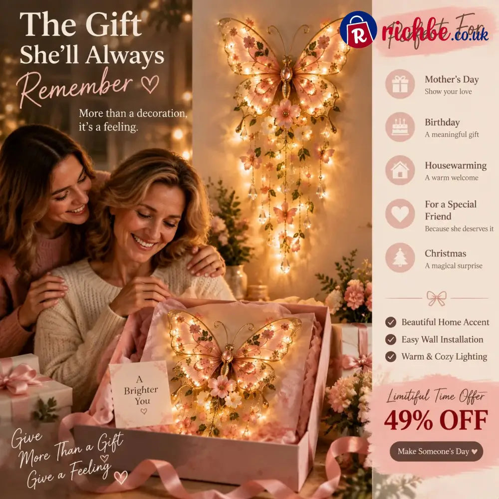🔥Last Day 49% 🦋Butterfly Garden Light