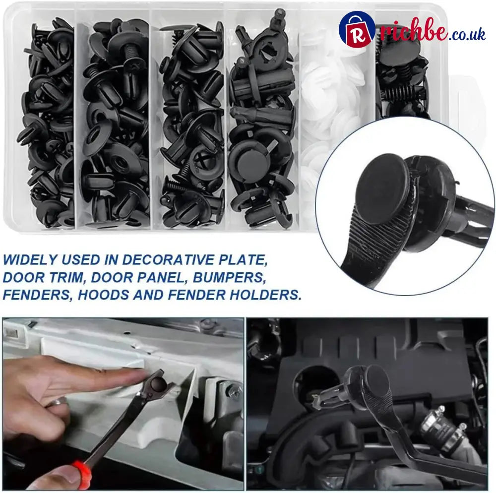 🔥 LAST DAY 49% OFF-100pcs Universal Expansion Screw Clips Set– Suitable For Car Mudguards Door Panels C05 C20 C32 B01
