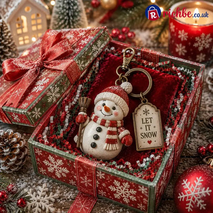 🔥Last Day 49% OFF🎄 2026 Christmas Character Keychain Gift Box🎁 - Snowman / ⚡Super fast delivery ⚡On Sale & Quick Ship