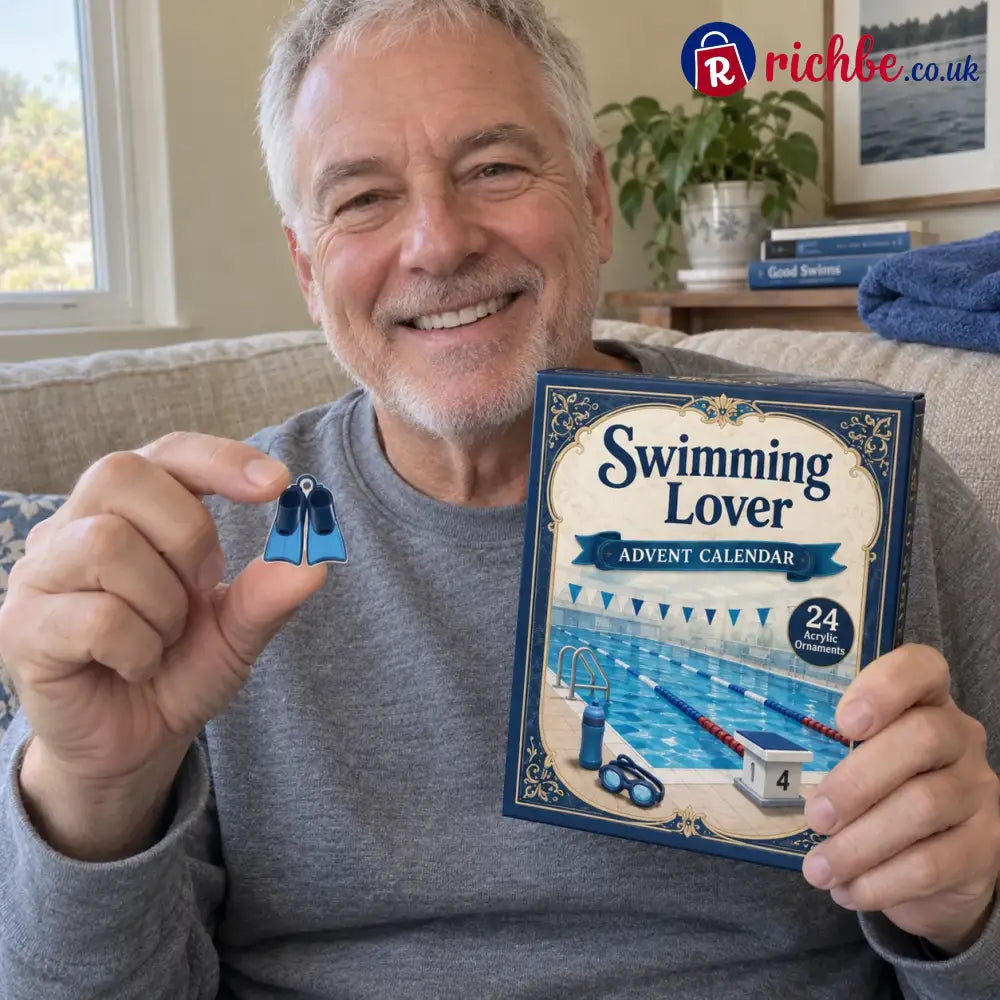 ⏳ Last Day 49% OFF – 🏊 24 Days of Swim-Life Advent Calendar | 24 Swimming-Inspired Acrylic Charms 💦 - Best Sellers